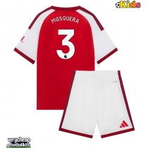 Arsenal Cristhian Mosquera #3 Replica Home Minikit 2026-27 Short Sleeve (+ pants)